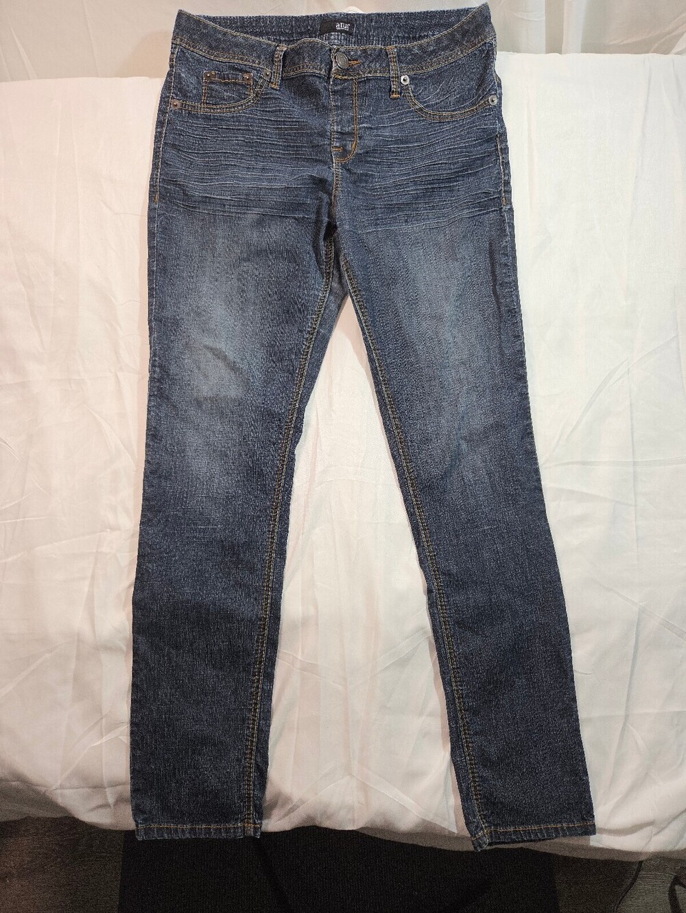 A.N.A Skinny Dark Blue Denim Jeans for Women